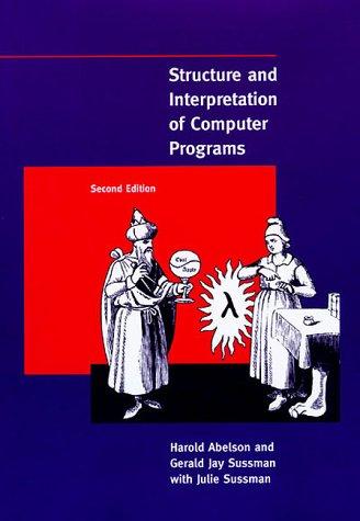 Cover of Structure and Interpretation of Computer Programs